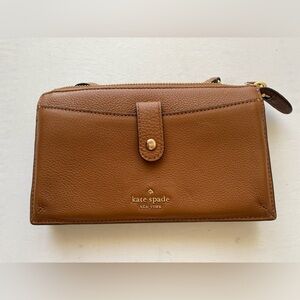 Kate Spade Brown Leather Crossbody Bag
